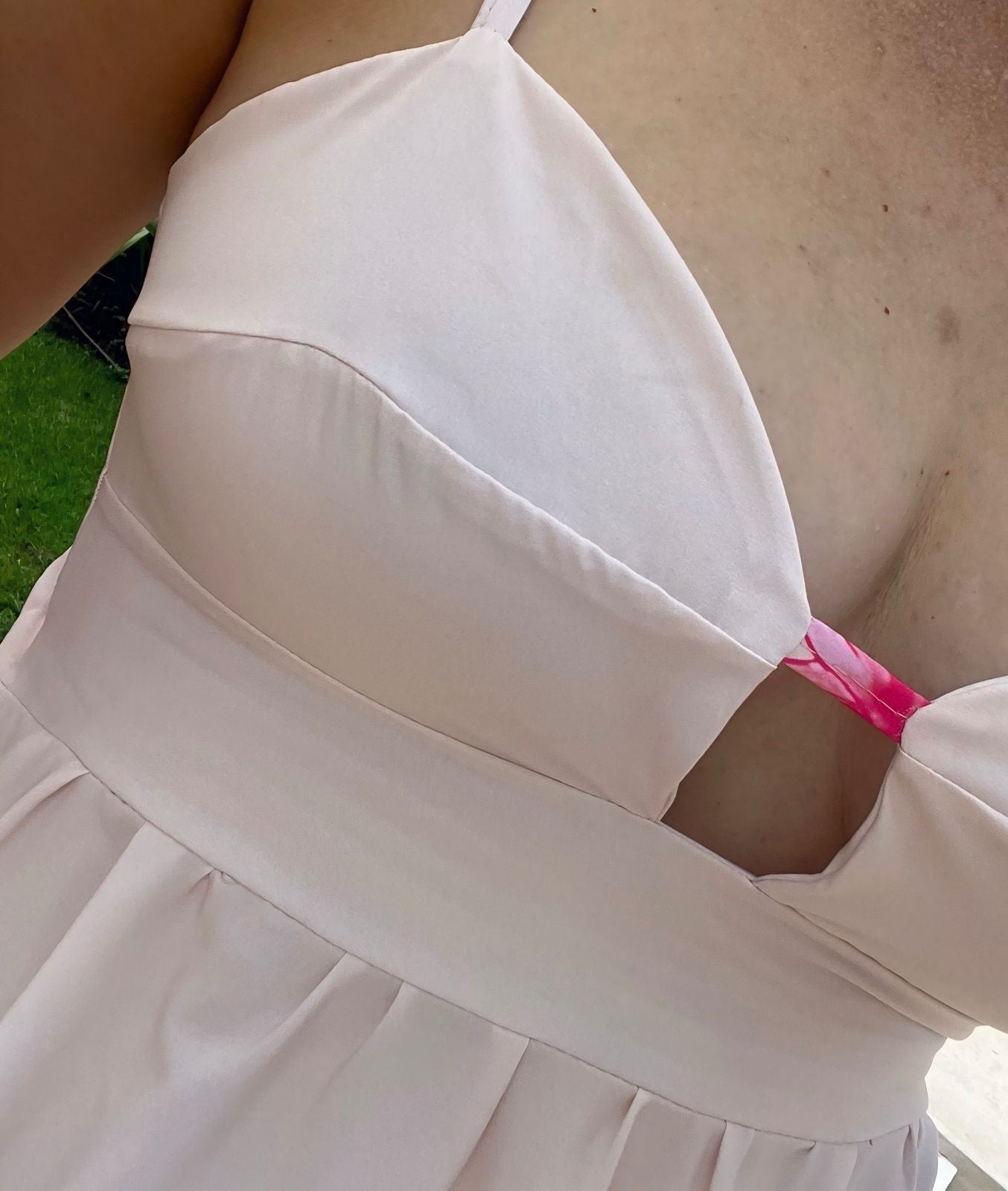 vestido longo floral