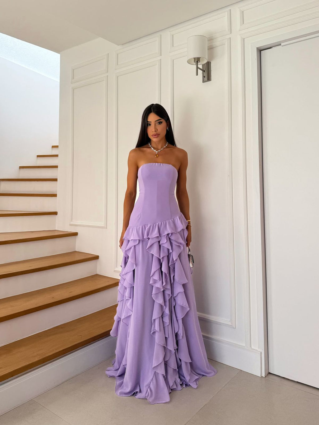 Vestido Longo Tomara que Caia