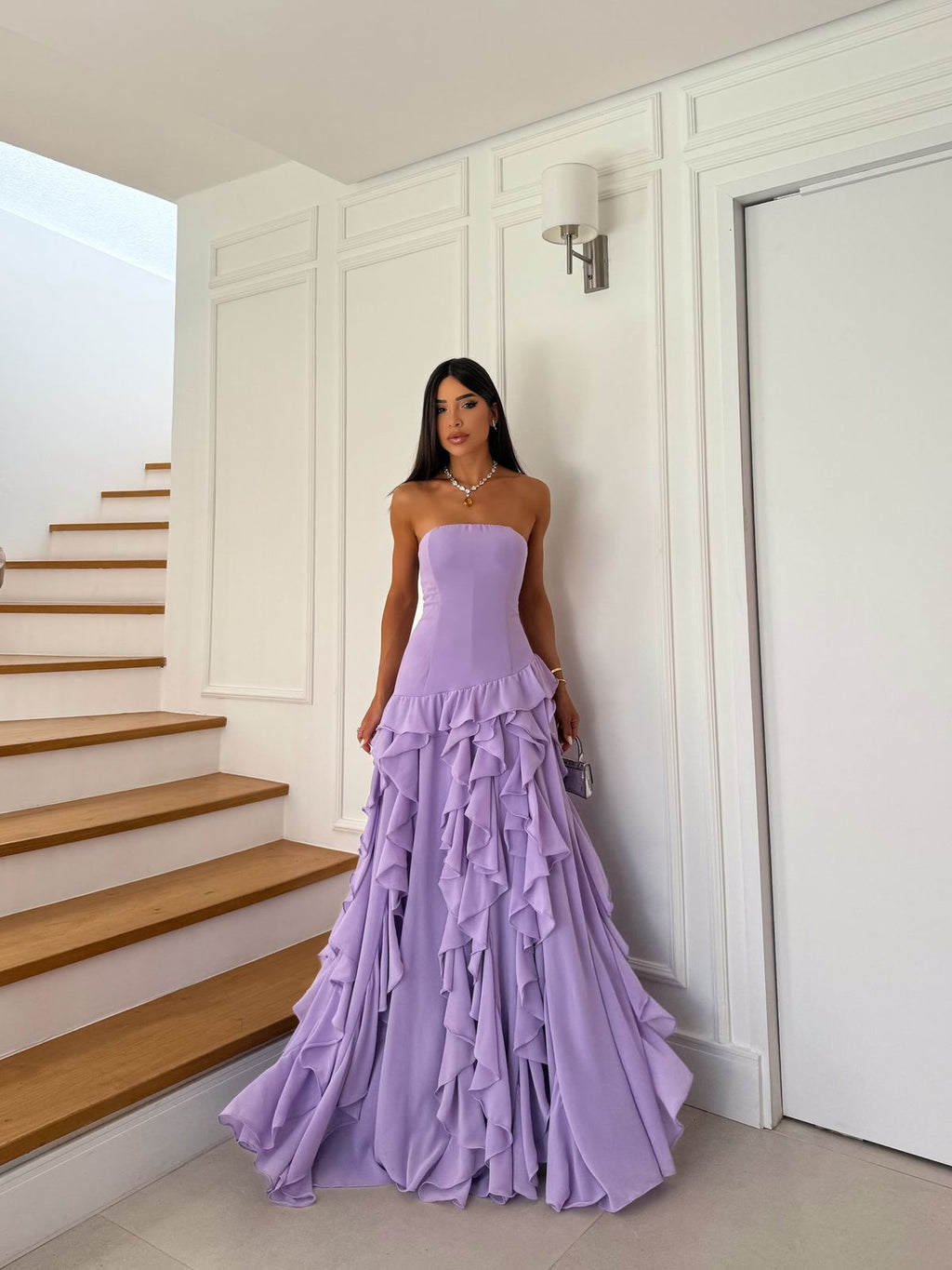 Vestido Longo Tomara que Caia