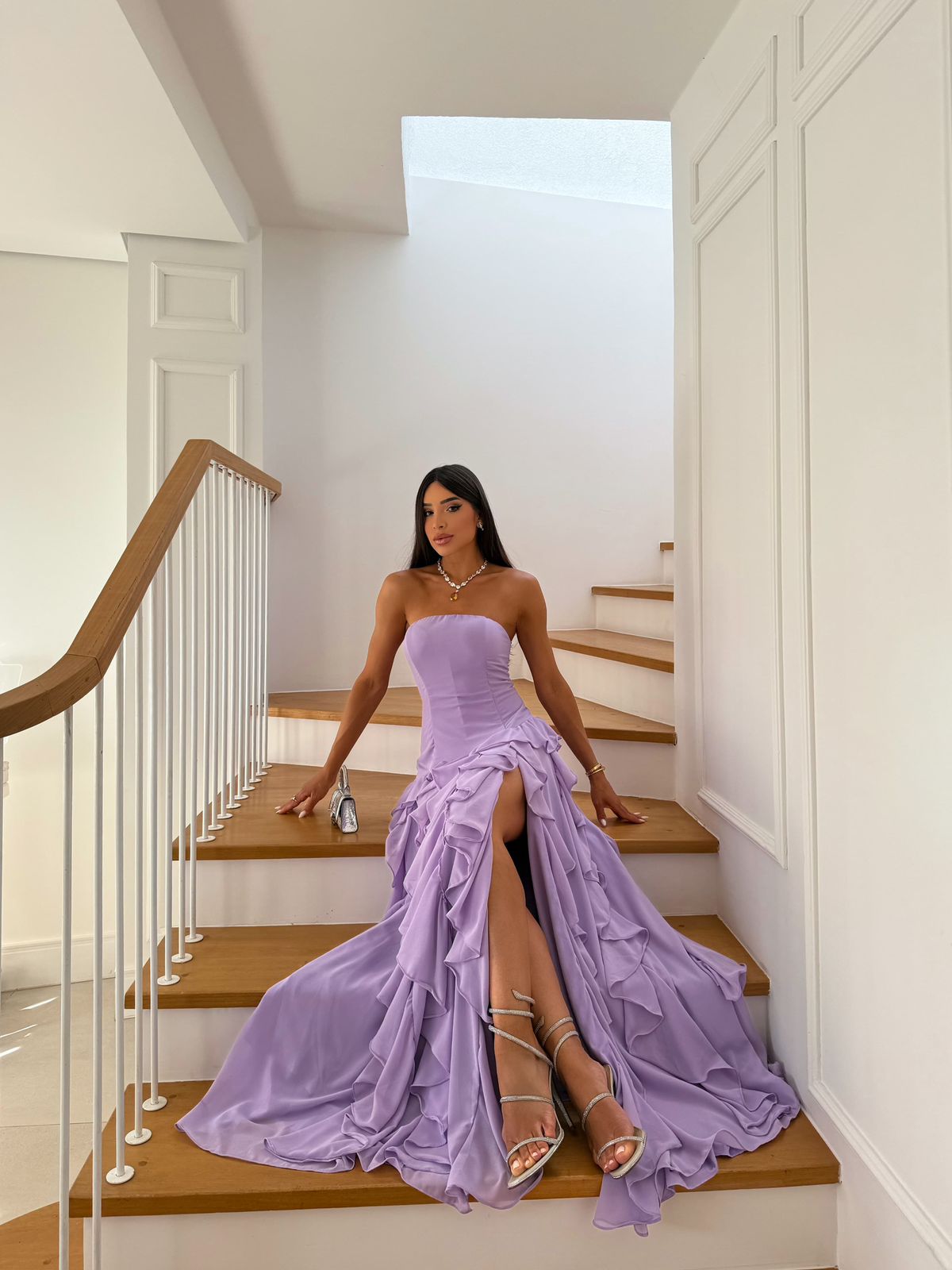 Vestido Longo Tomara que Caia