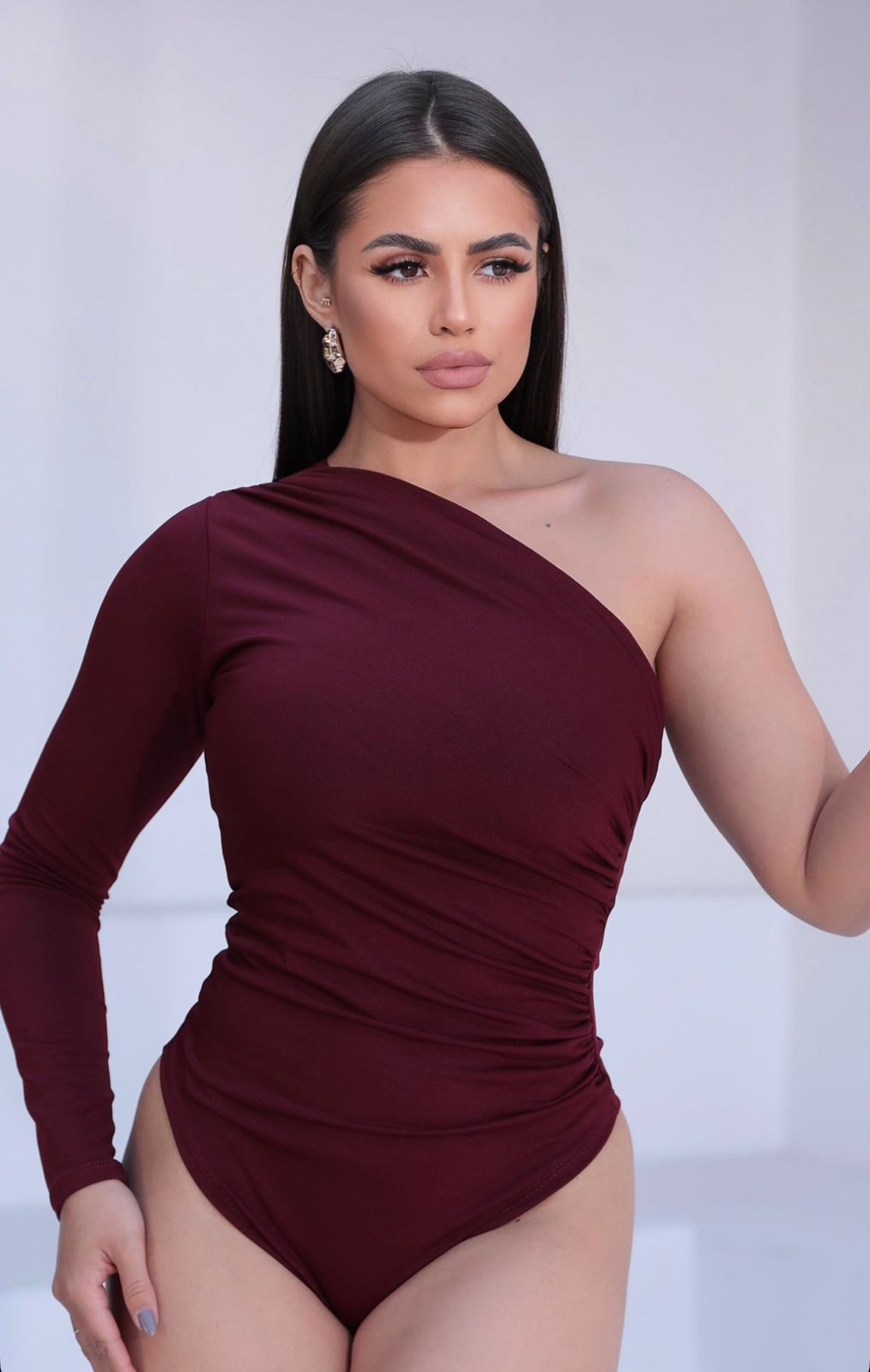 body nula manga longa