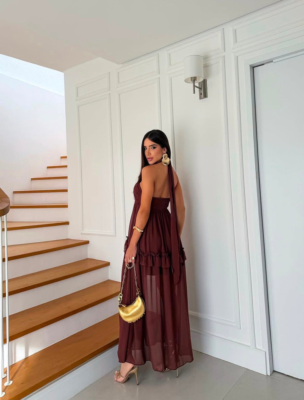 Vestido Longo Tomara que Caia ou frente única