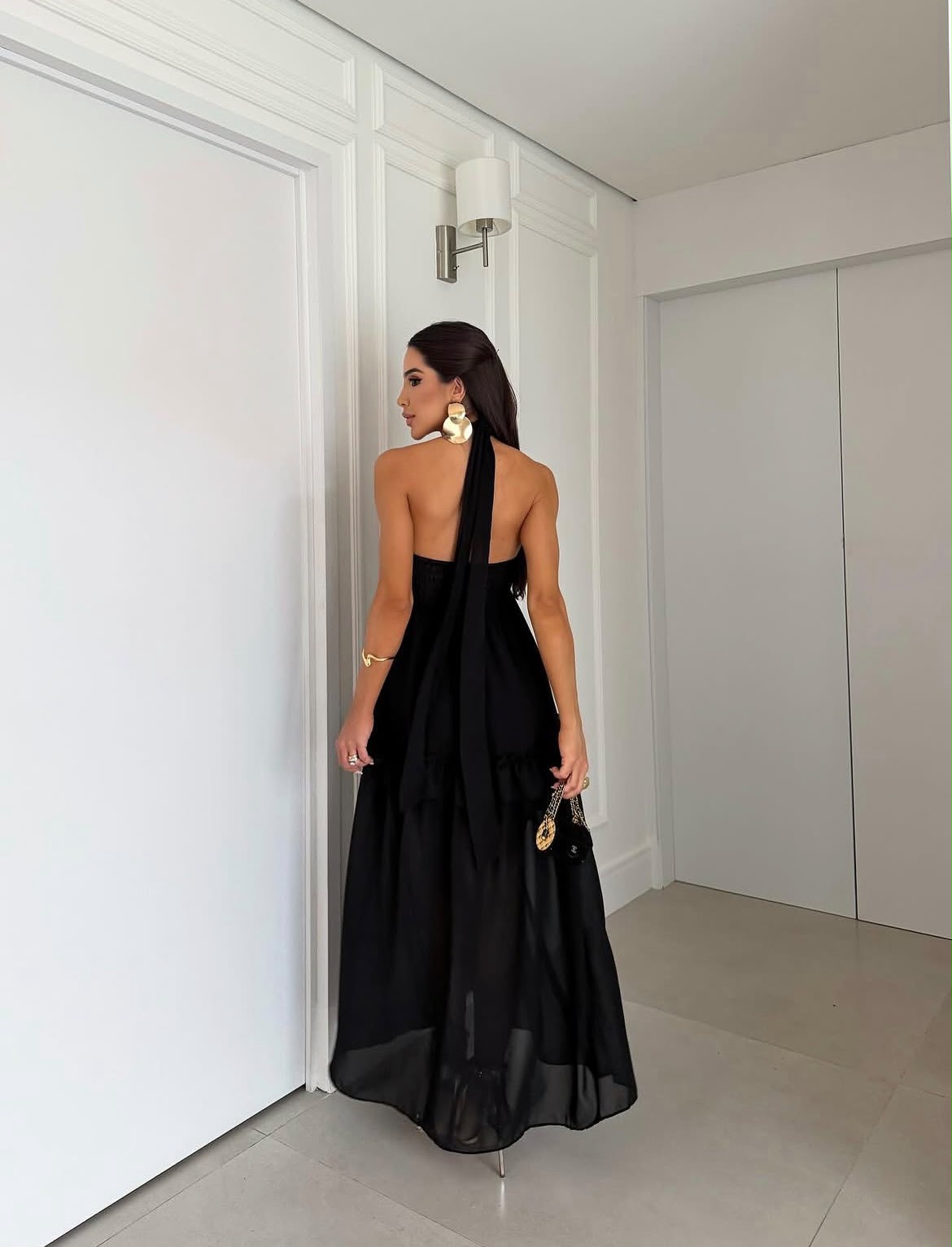 Vestido Longo Tomara que Caia ou frente única