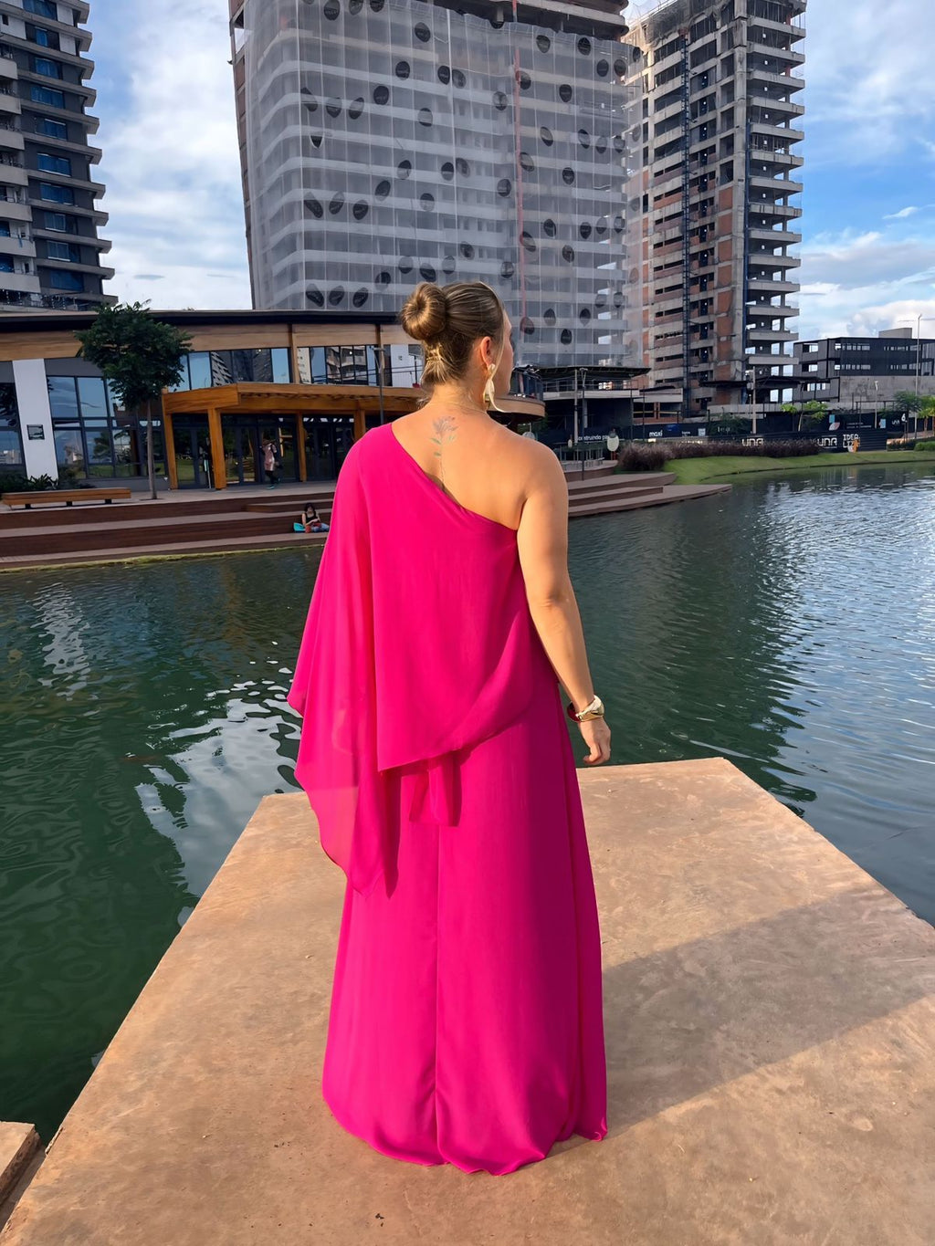 Vestido Chiffon Lenco