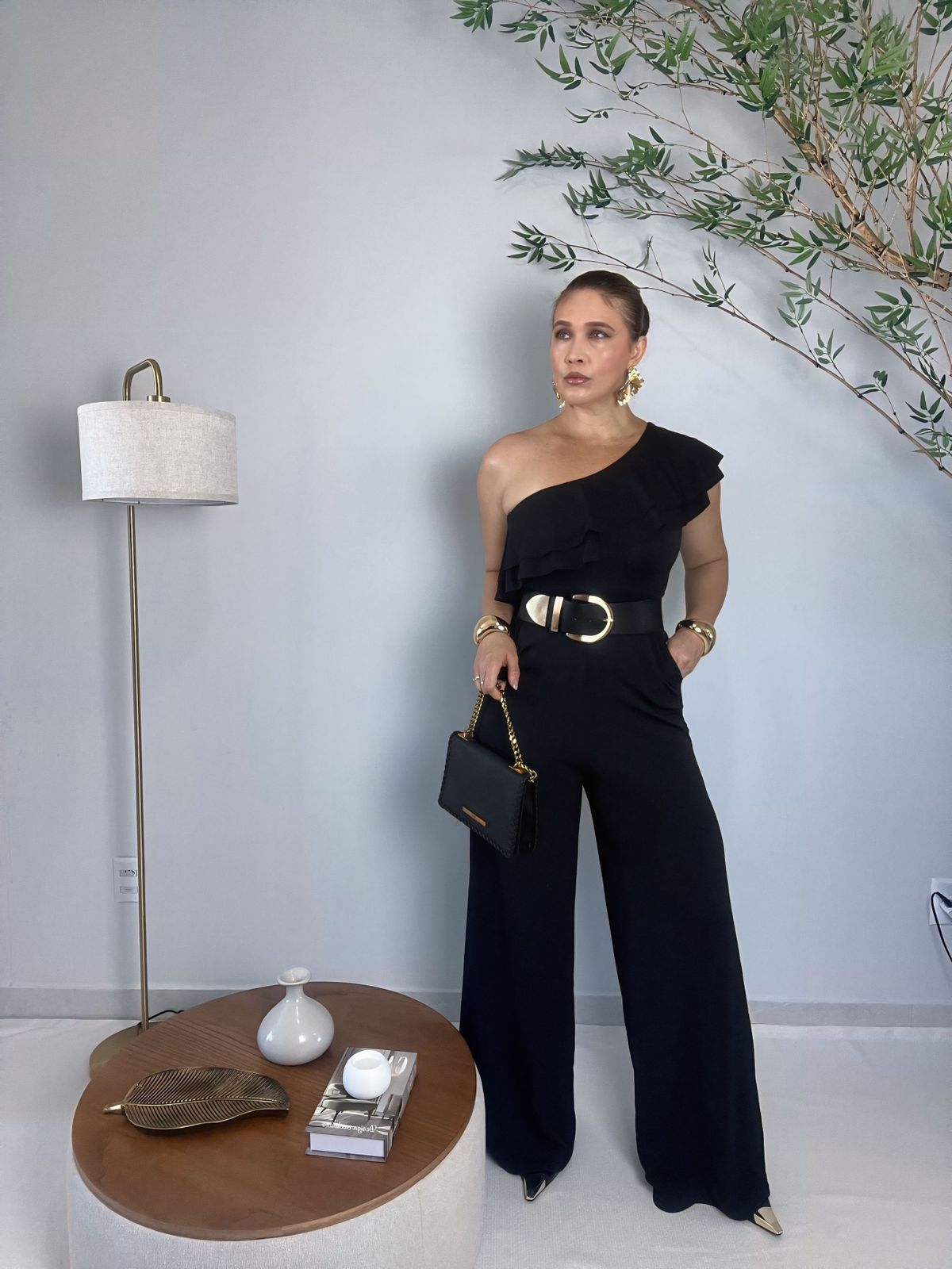 Macacão Pantalona Nula Manga