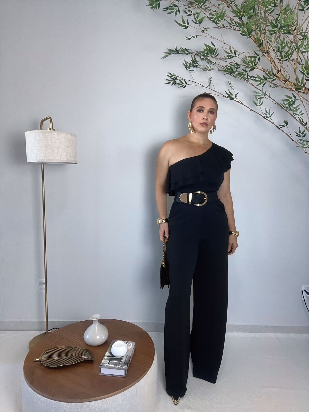 Macacão Pantalona Nula Manga