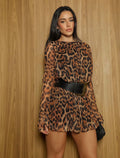vestido curto balone