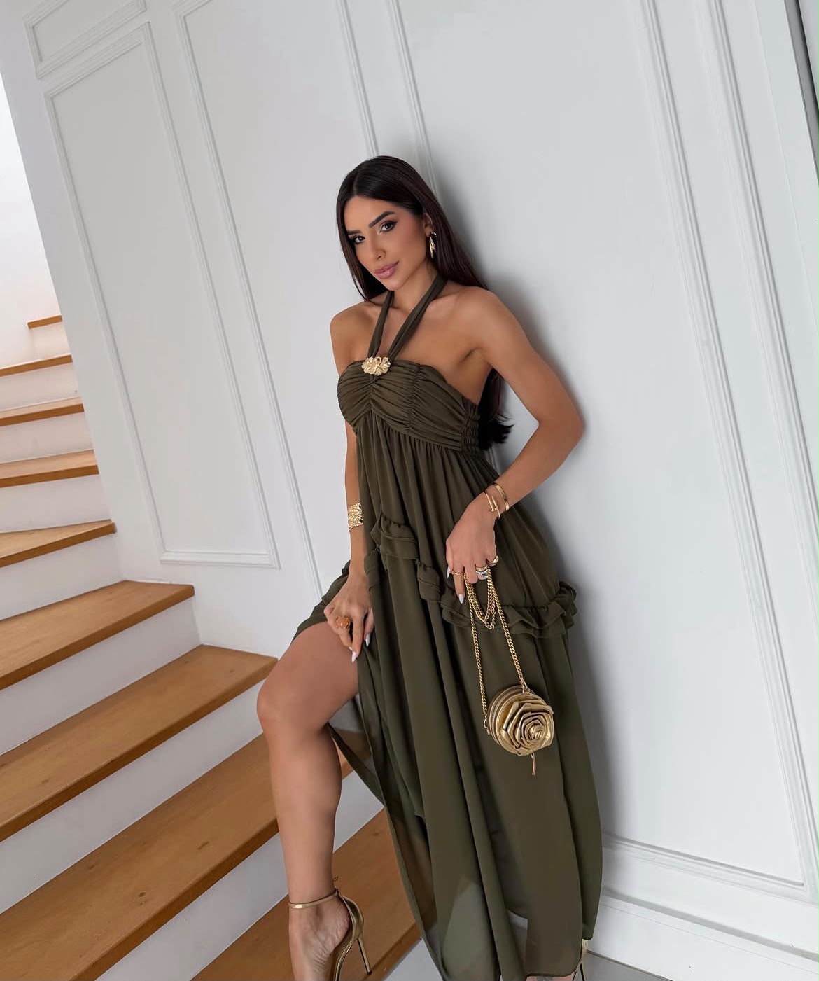 Vestido Longo Tomara que Caia ou frente única