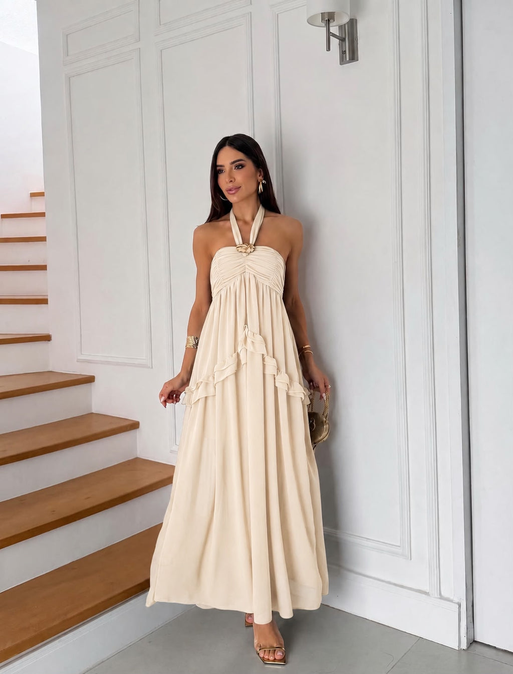 Vestido Longo Tomara que Caia ou frente única