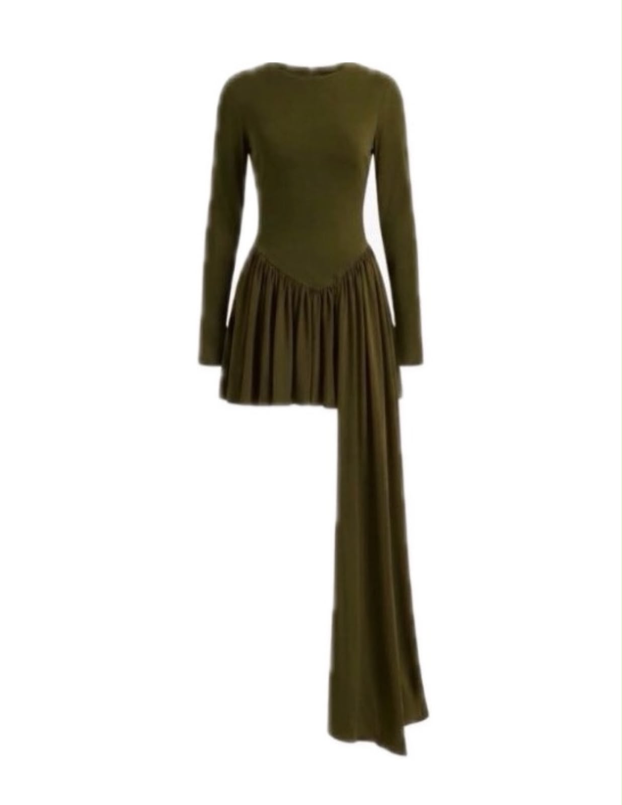 vestido curto manga longa